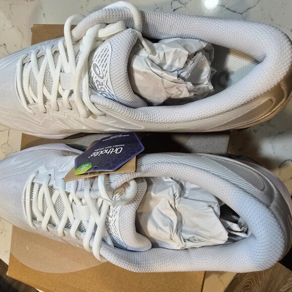 Asics Gel-Quantum 360 VII KNIT Sportstyle Running Shoe Trainer WHITE MENS 10 NEW - Picture 7 of 15